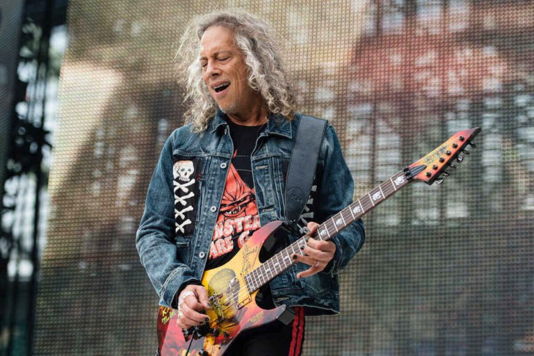 Kirk Hammett Teamed Up With Gibson