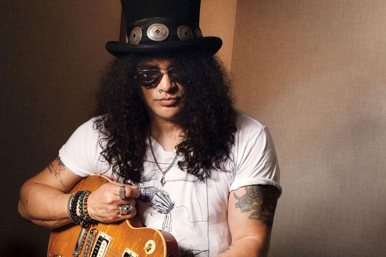 Slash don't says anything to intended about the top hat