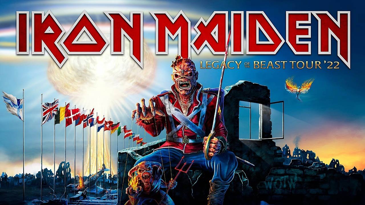 Iron Maiden 2022 Tour Dates & Concerts - Iron Maiden Tour Schedule