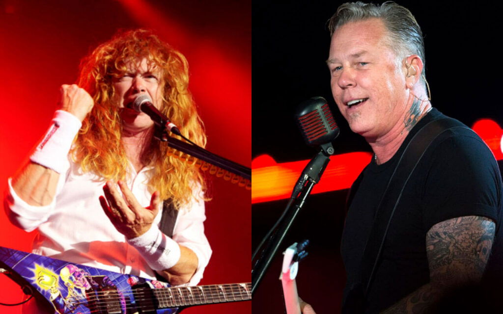 Dave Mustaine Reveals Confession Punching to James Hetfield