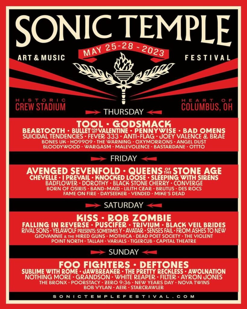 2023 Sonic Temple Festival