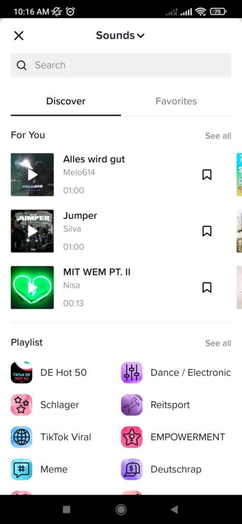 Use Trending Music & Sounds