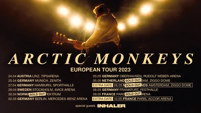 arctic monkeys 2023 european tour