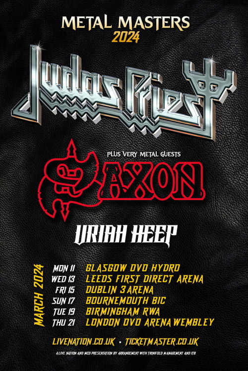 Judas Priest 2024 Tour