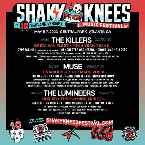 Shaky Knees Festival  2023 
