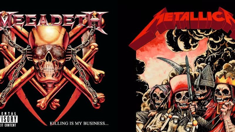 Metallica - 'The Four Horseman' vs Megadeth - 'Mechanix'