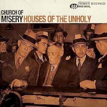 Japanese albums - Church of Misery - Houses of the Unholy cover.