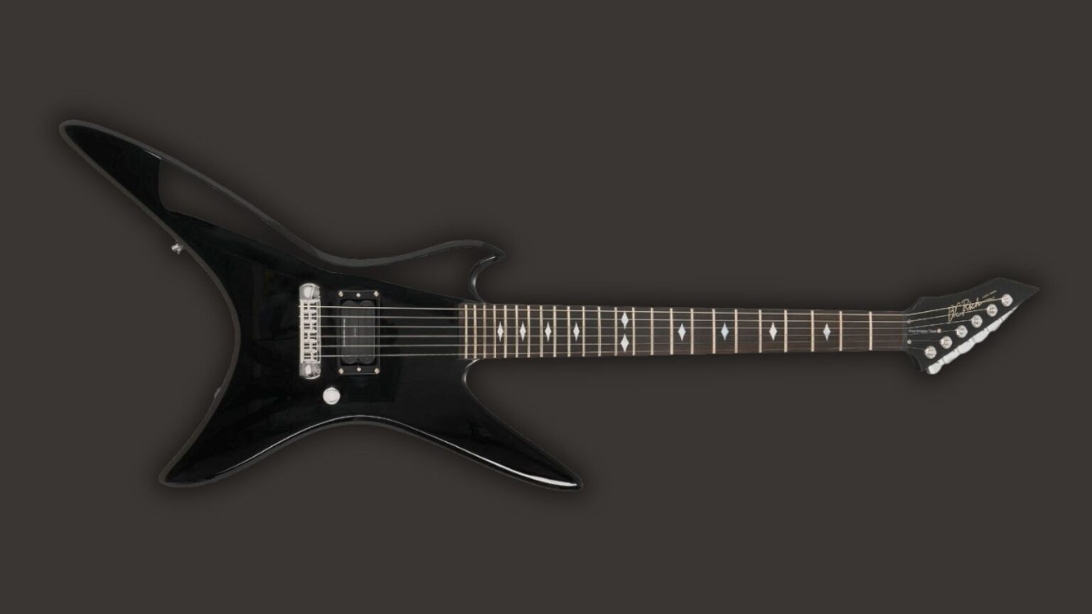 BC Rich Stealth Chuck Schuldiner Tribute NT electric guitar